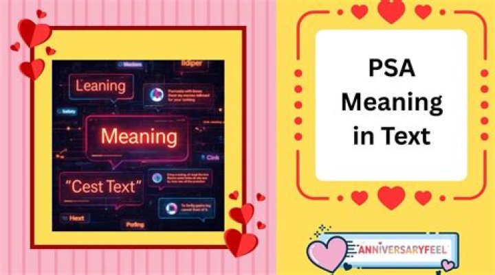 Decoding PSA: What Does PSA Stand For On Social Media?