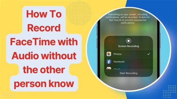Unlocking The Secrets: Can You Record FaceTime?